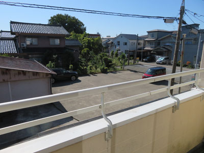 南向きベランダ