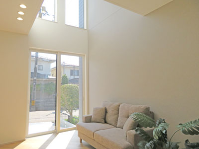 開放感のある吹き抜け