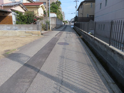 前面道路